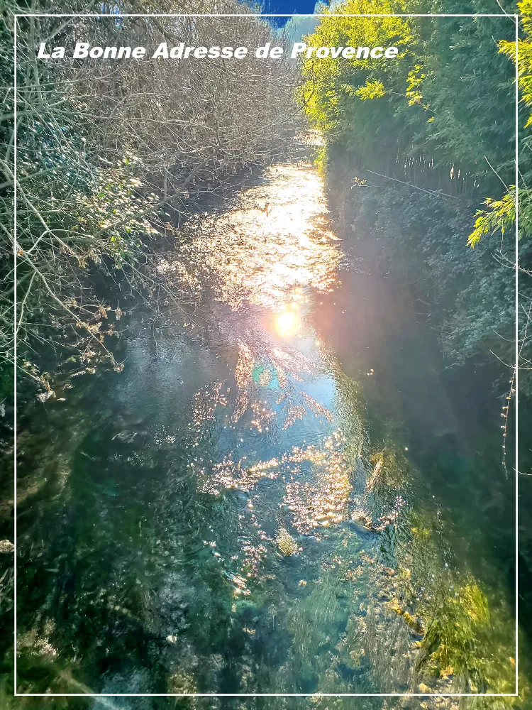 La Touloubre (rivière proche du gîte)